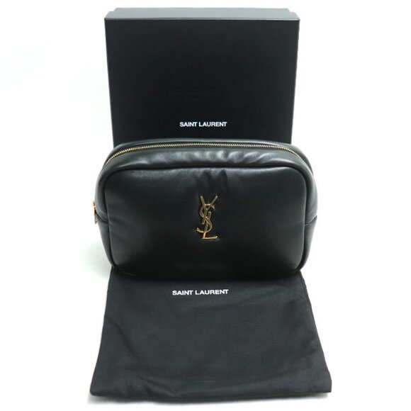 YVES SAINT LAURENT Black Pouch - Picture 6 of 6